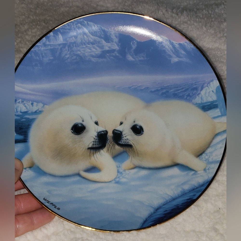 The Frabklin Mint Seal Pup Collectors Plate
